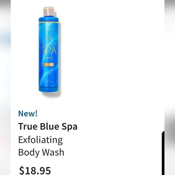 True Blue Spa Exfoliating Body Wash W Vitamin E NEW By Bath & Body Works $18.95 - Picture 4 of 16